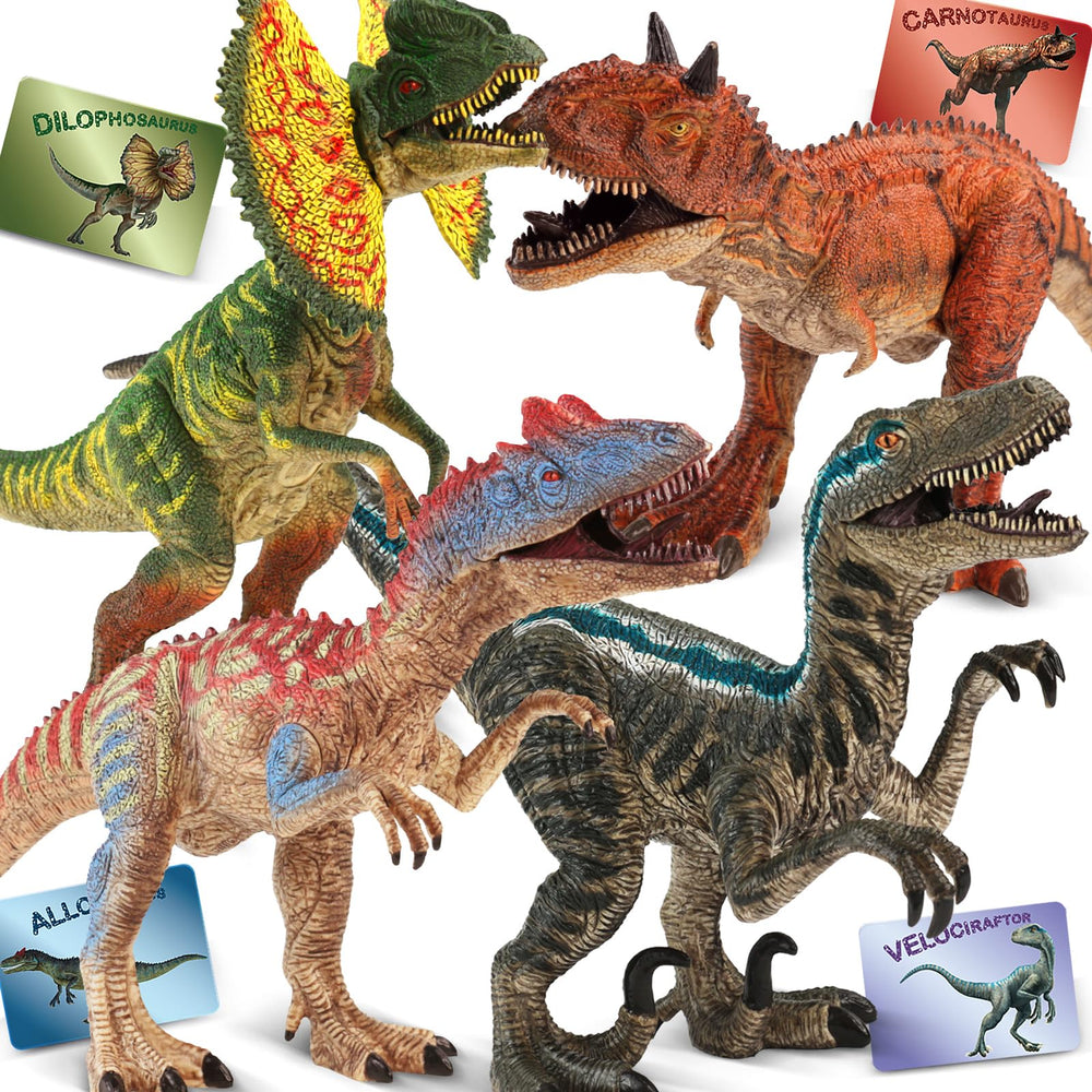 Zippytots Velociraptor movable figure for engaging imaginative play.