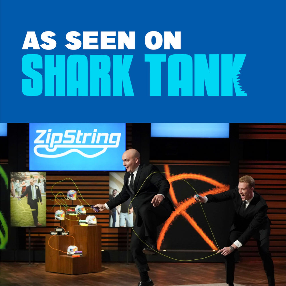 ZipString Original kid playing trick showcases kid-friendly tricks and social play.