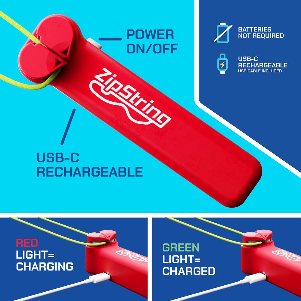 ZipString Original mind-bending-loop inspires imagination during lightweight demonstrations.