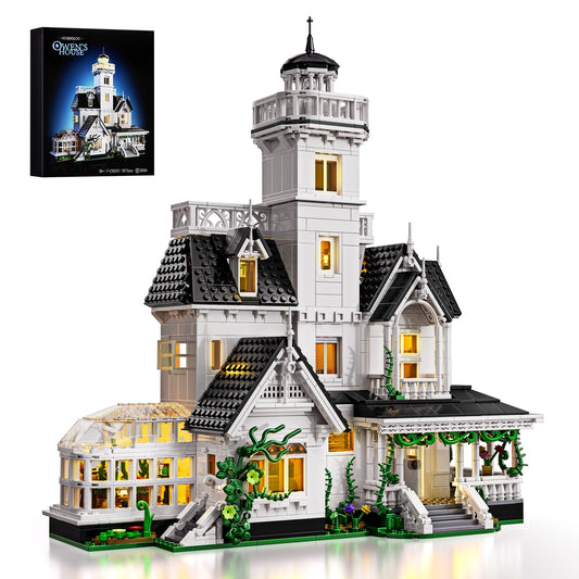ZIQILIGHTING Magic House LED light enhances a bright, eye-catching display