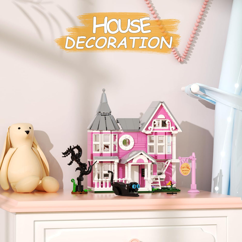 ZIQILIGHTING Pink Palace kitchen interior supports imaginative scenes and display