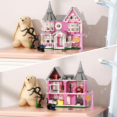 ZIQILIGHTING Pink Palace staircase and piano room spark architectural imagination