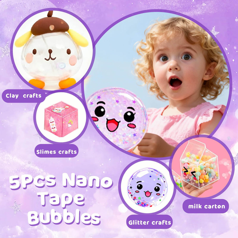 ZiZa Nano Tape is kid-friendly and non-toxic for safe play.