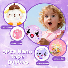 ZiZa Nano Tape is kid-friendly and non-toxic for safe play.