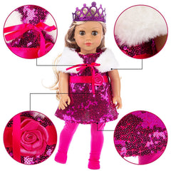 ZITA ELEMENT 18-inch doll mix-and-match outfits for easy wardrobe updates.