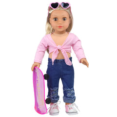 ZITA ELEMENT 18-inch doll wristbands and stickers finish the set with flair.
