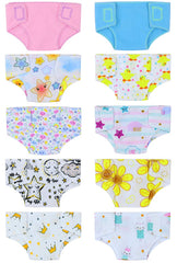 ZITA ELEMENT doll diaper pack for 14-16 inch dolls ready for dress-up and play
