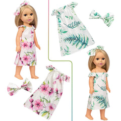 ZITA ELEMENT Christmas gift doll clothes set sparks joyful holiday dress-up.