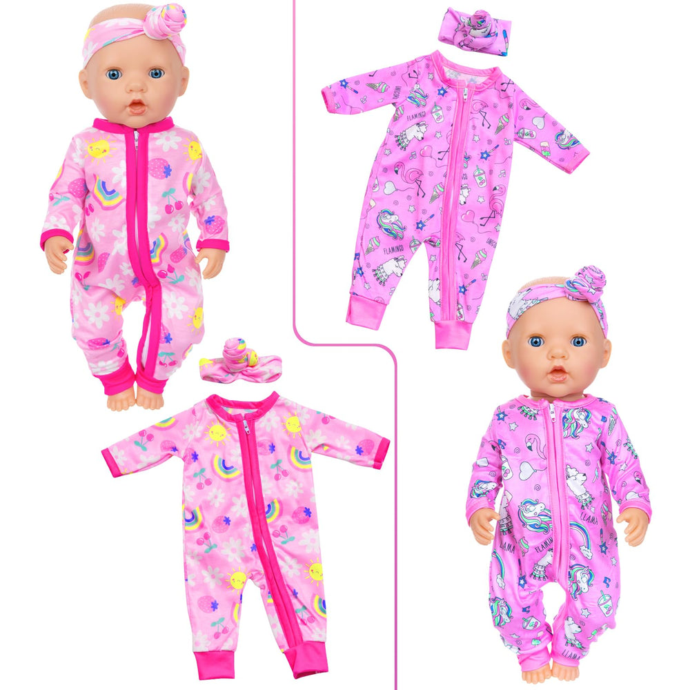 ZITA ELEMENT packaging shows five outfits and headbands, gift-ready.