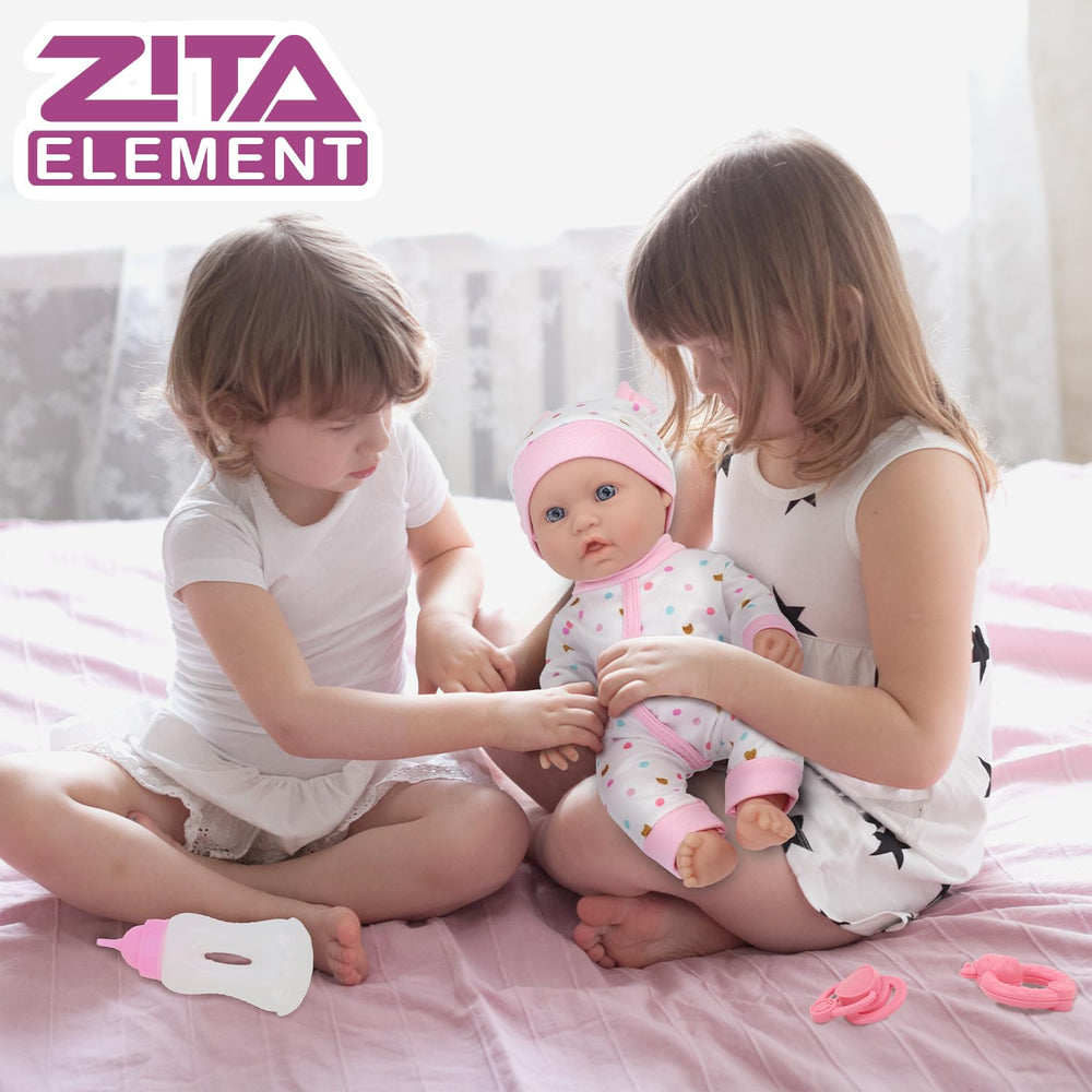 ZITA ELEMENT feeding set supports mealtime role-play exploration
