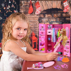 ZITA ELEMENT doll hangers and necklaces for neat organization