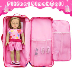 ZITA ELEMENT durable nylon protects dolls during travel and reduces mess