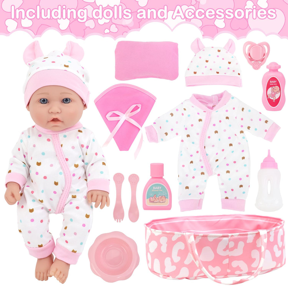 Zita Element tableware and towel set for mealtime pretend play