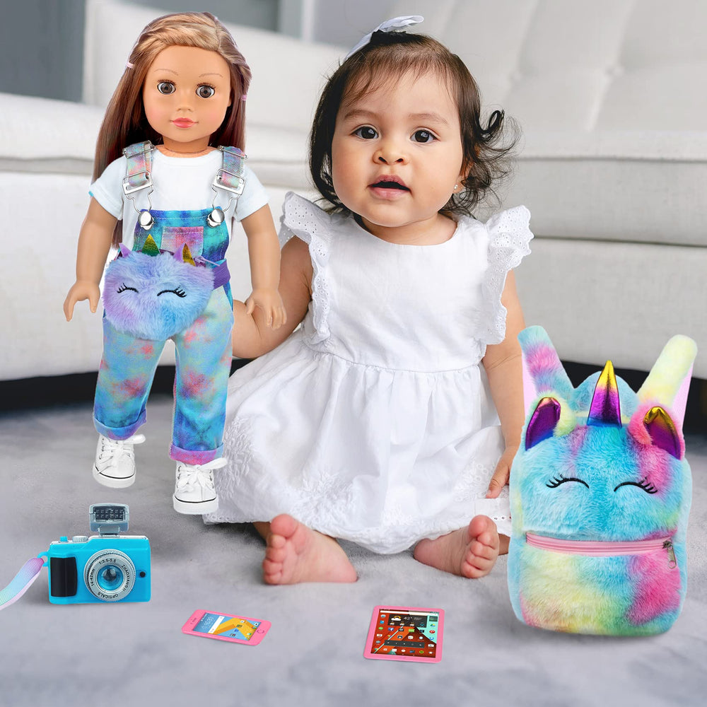 Zita Element toy phone for dolls, realistic play gadget