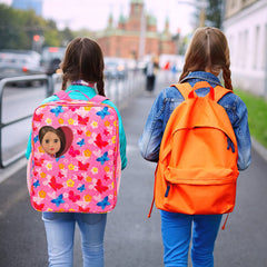 ZITA ELEMENT travel-ready doll bag shown open for easy packing