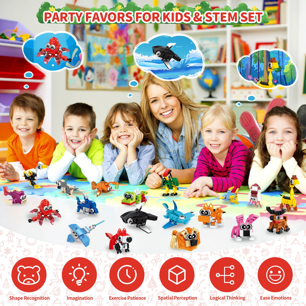 Zitetbolo colorful animal figures for educational play and color recognition.
