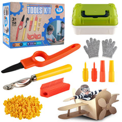 Zitranse cardboard cutting tools storage box keeps supplies organized for easy cleanup.