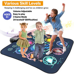Zitranse Dance Mat highlighting soft padding for comfortable play.