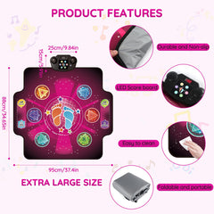Zitranse dance pad suitable for indoor and outdoor play