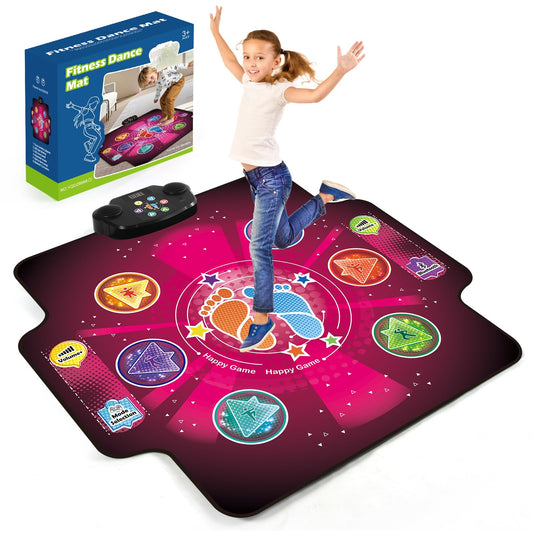 Zitranse electronic dance mat with 6-button light-up arrows for rhythmic play
