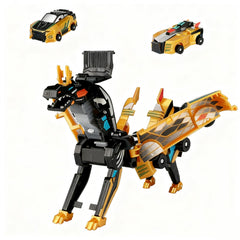 ZIYIME collision transforming dinosaur car pair encourages imaginative play and sharing.