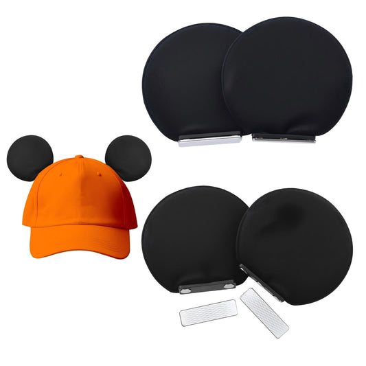 ZIYIZE magnetic mouse ears for hats attach securely to caps for themed events.