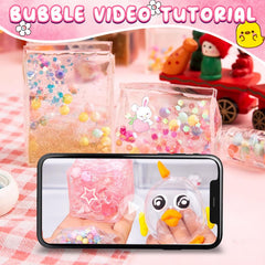 ZiZa Nano Tape Bubble Kit – colorful bubble-making fun that doubles as party favors.