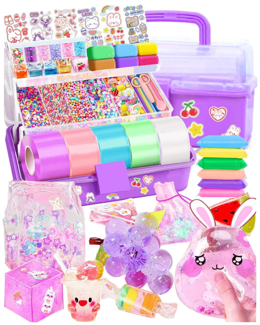 ZiZa Nano Tape Bubble Kit open pack ready for colorful bubble crafts