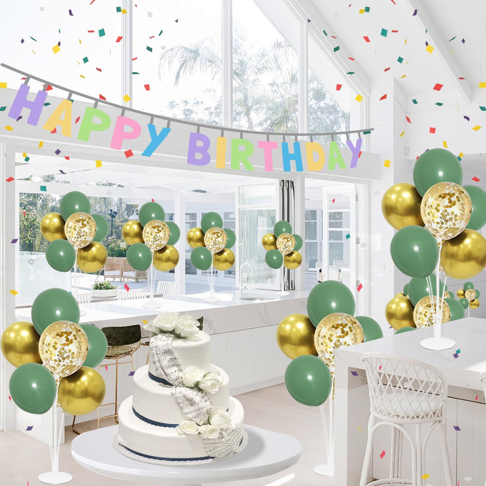 ZJDHPTY gold confetti balloons add festive sparkle
