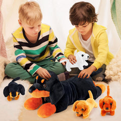 ZJoey dachshund nursery decor setup playful charm for beds and chairs