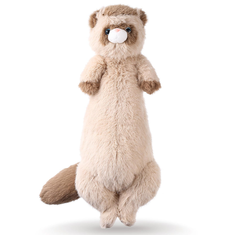 ZJoey 20.5-inch ferret plush ready for cozy naps