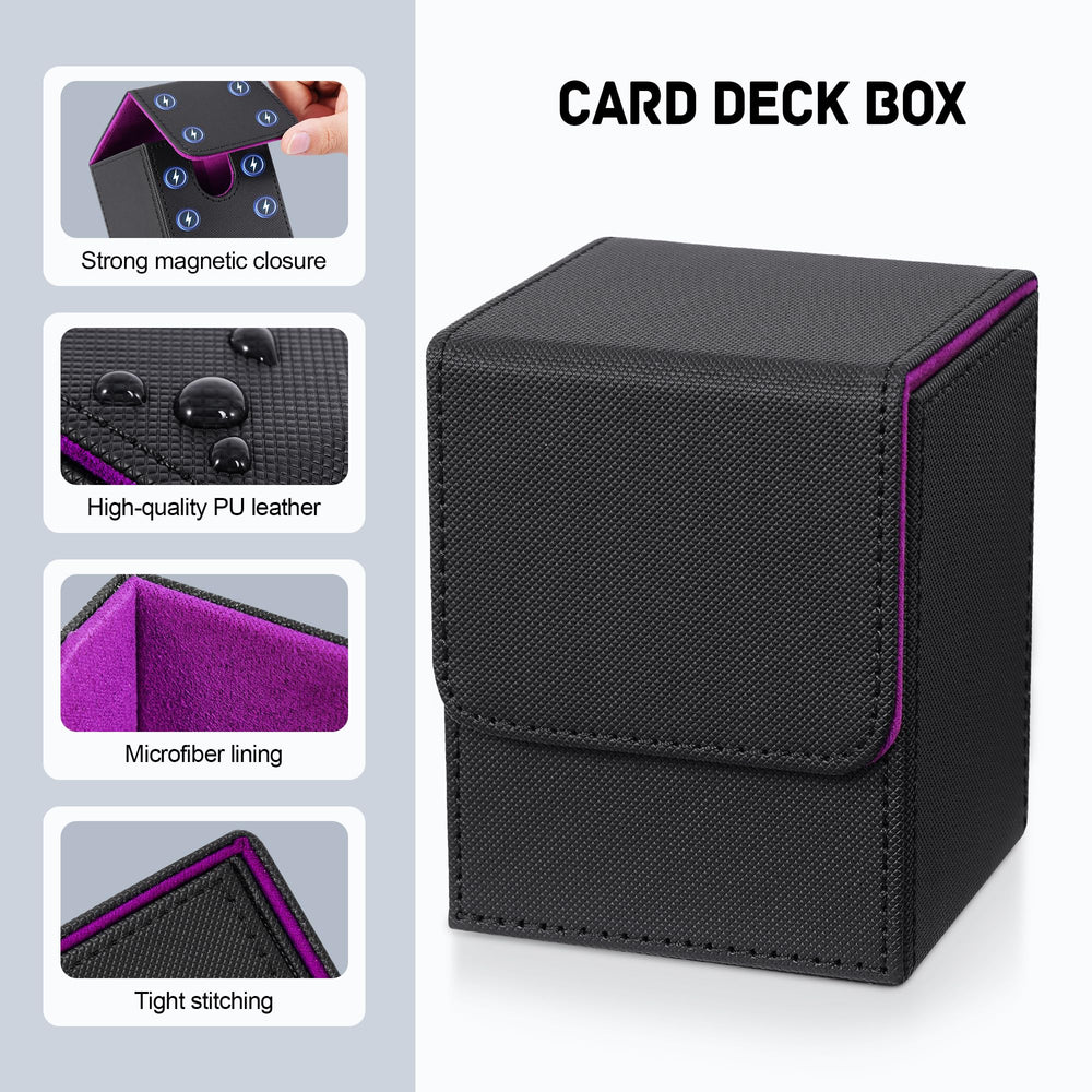 ZLCA deck box interior microfiber lining cushions cards