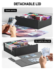 ZLCA box with detachable lid and strong magnets to secure contents.