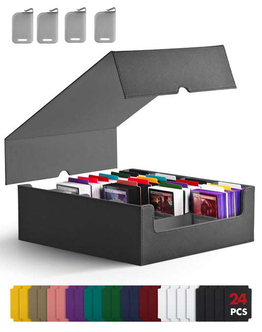 ZLCA card storage box shows massive capacity for 3200+ cards.