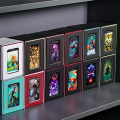 ZLCA MTG Deck Box comes with bonus dividers to organize collections.