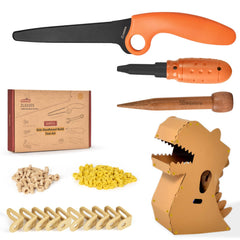 ZLemma Cardboard Construction Kit with 163 tools for creative classroom projects.