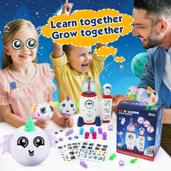 Zlshmoee Safe non-toxic materials: child-friendly tools for mess-free crafting.
