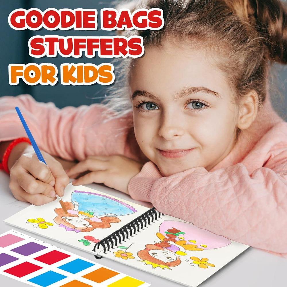 ZMLM 24-pack coloring books showing six pages each, useful for classroom activities.