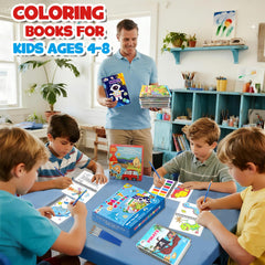 ZMLM coloring books support parent-child bonding during coloring time