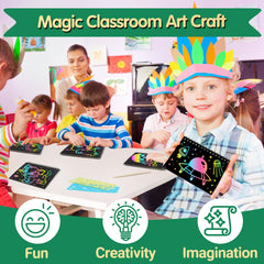 ZMLM rainbow color palette sparks creativity during art time