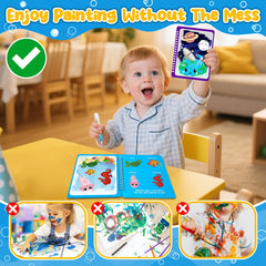 ZMLM water paint pen refill enabling endless doodling without spills