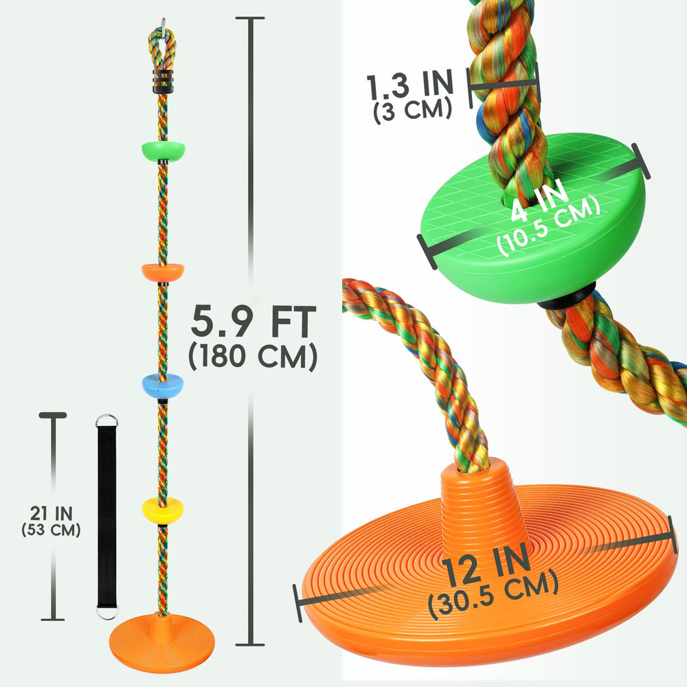 ZNCMRR heavy-duty disc orange showcases durable, weather-ready design.