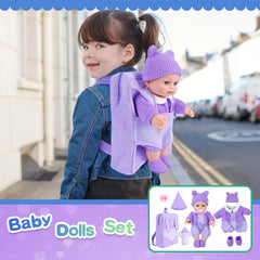 ZNTWEI 12-inch doll packaged gift-ready for holidays, birthdays, and special moments.