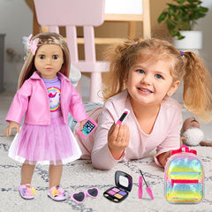 ZNTWEI backpack completes outfits and carries pretend essentials