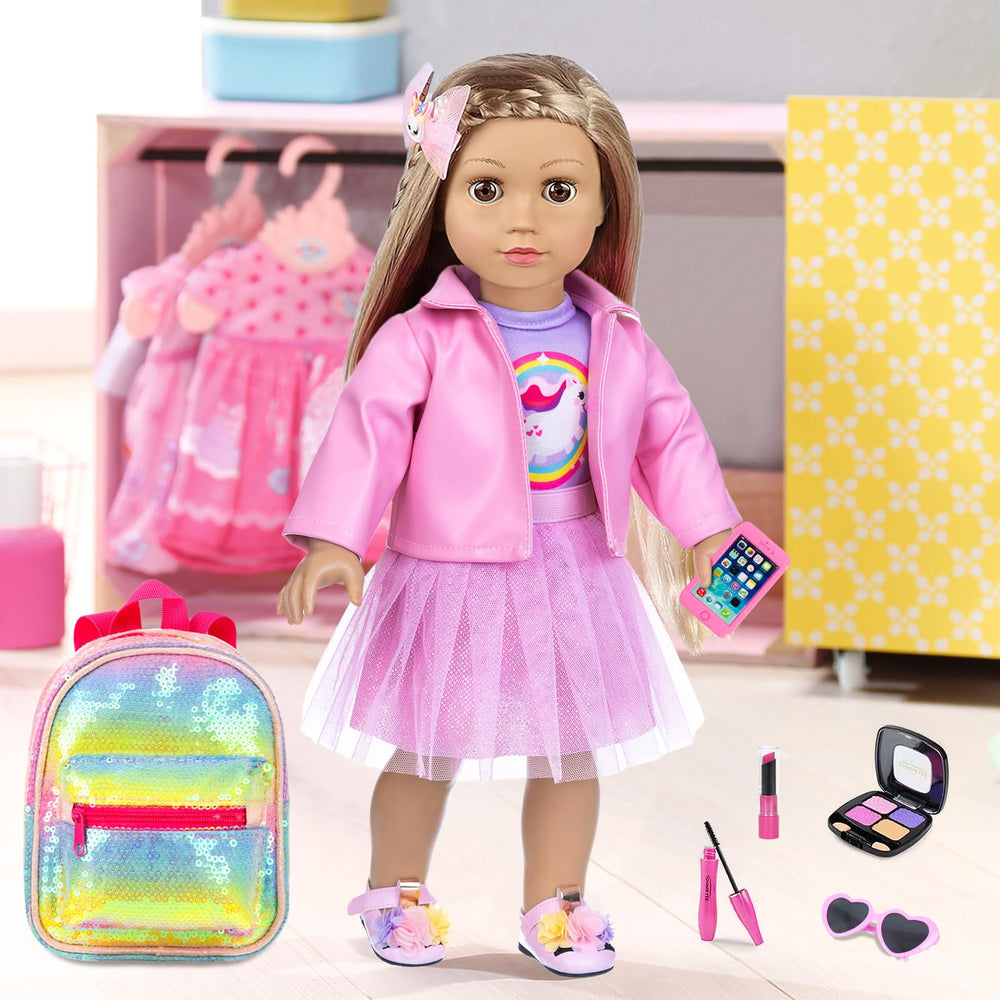 ZNTWEI eye shadow for 18-inch dolls lets kids explore color safely