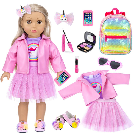 ZNTWEI sunglasses for 18-inch dolls inspire stylish pretend play