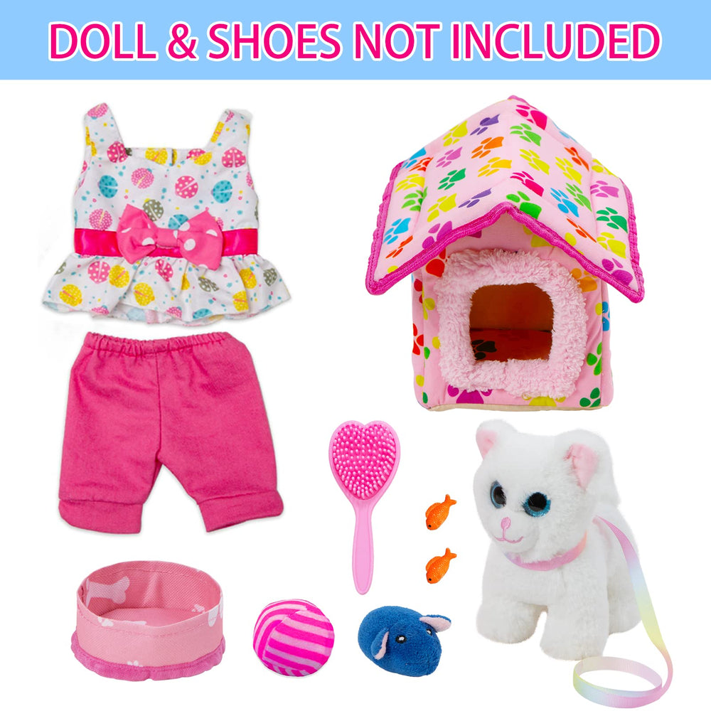 ZNTWEI Cat Pot Nest for dolls encourages nurturing pretend care