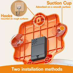 ZOENMG two large suction cups support up to 45 pounds for secure practice
