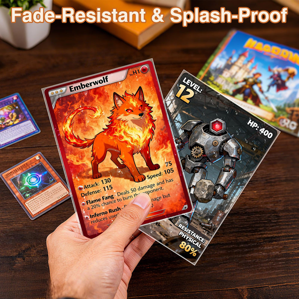 Zofly Jumbo Card Sleeves L 100-pack offers bulk value for collectors