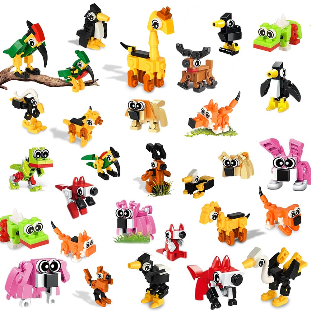 Zofunny colorful giraffe block in hand for imaginative play.